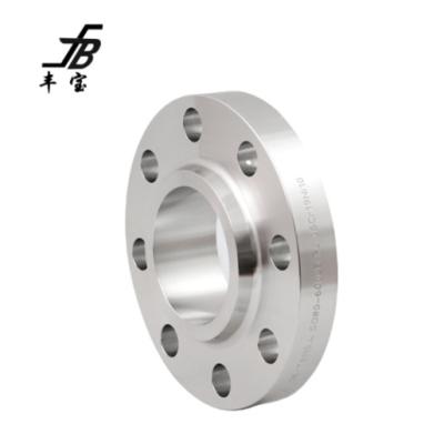 China Pipe Connect ANSI ASME B16.5 Flange Class 150 Stainless Steel Flanges DN200 sch40 Forged Slip On Flange for sale