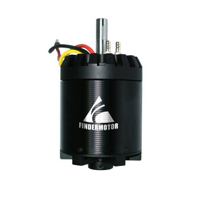 China Findermotor 83100 14S 8000W 200KV BLDC Power Transmission Dripproof Brushless Motor for DIY Electric Skateboard for sale