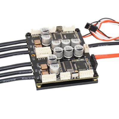 China RC Model Hot Sale Built-in Starter Available 100A Dual V4.20 ESC Plus VESC Motor Controllder For Electric Skateboard for sale