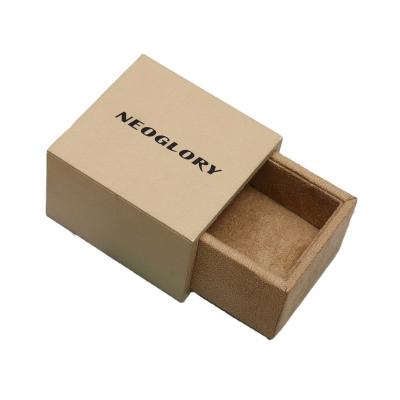 China Recycled Materials Custom Luxury With Drawers Paper Rigid Gift Packaging Slide Open Drawer Gift Box For Jewelry Accessory for sale