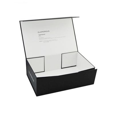 China Recycled Materials Flap Lid Packaging Cardboard Bespoke Custom Folding Boxes Magnetic Closure Gift Box for sale