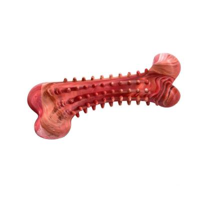 China Dog Manufacturer Supply Custom Natural Latex Durable Pet Molar Bone Toys for sale