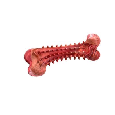 China Low Price Dogs New Cheap Custom Cute Natural Latex Bite Pet Molar Bone Toys for sale