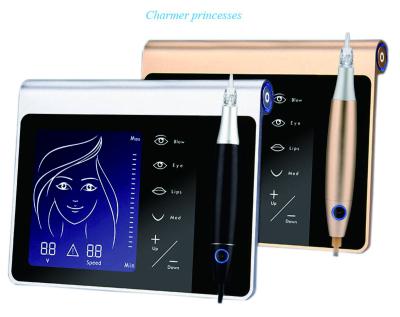 China Charming Princesses Digital Wireless Eyebrow Tattoo Pen Permanent Makeup PMU Microblading Machine for sale