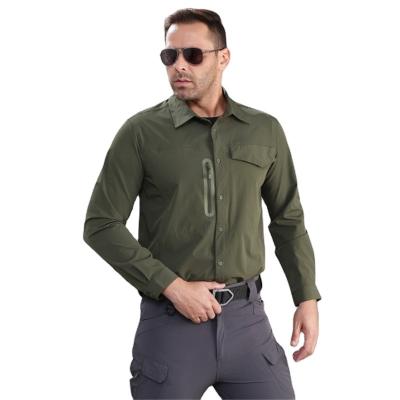 China Wholesale Formal Office Work Suit Shirt Anti-pilling Long Sleeve Men's T-Shirt for sale