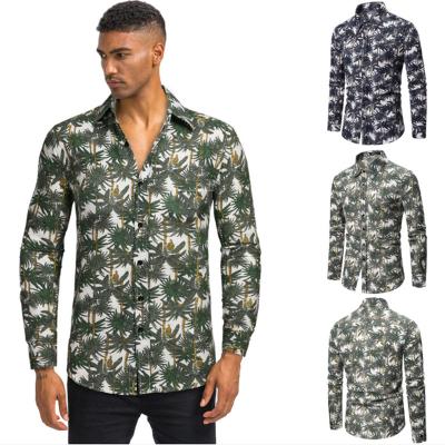 China Latest Long Casual Beach Anti-pilling Sublimation Vintage Shirt Men Man Shirts Plus Size Shirt for sale