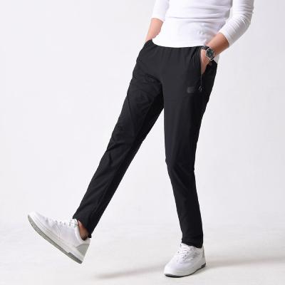 China Hot Sale Anti-Wrinkle Gym Training Pants Adjustable Slim Fit Jogger Pants Men for sale