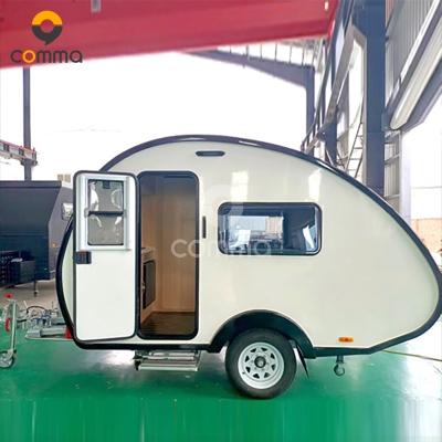 China Light Weight Off Road Caravan Trailer Camper Light Expanding Top Off Road Caravan Camper With Roof Rack for sale