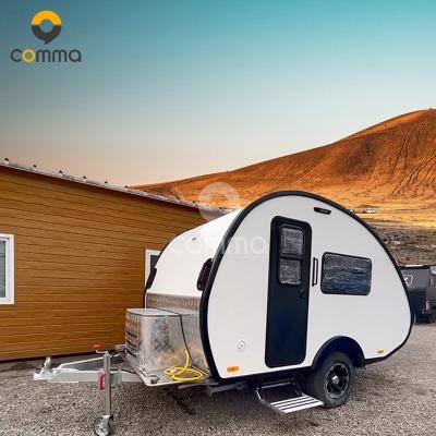 China Mini Camper Trailer Offroad With Caravan Lightweight Modern Hybrid Caravan Noise Top Portable Intimidating for sale