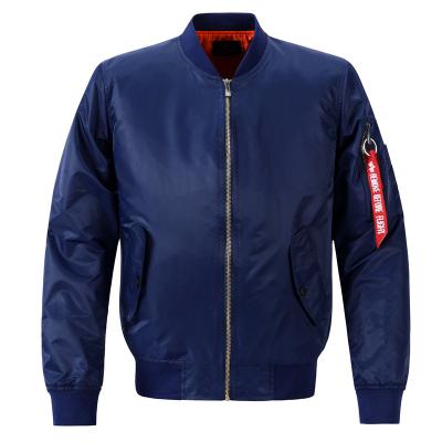 China Selling NASA Style Baseball Bomber Jacket Custom Made Warm Breathable QUICK DRY Shipping Waterproof Satin Jacket For Men for sale