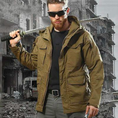 China M65 Single Color Military Jacket Anti-static Army Combat Winter Tactical Vest for sale