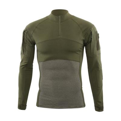 China Wholesale High Quality Men's Long Sleeve Combat Tactical Military Shirt Anti-Static for sale