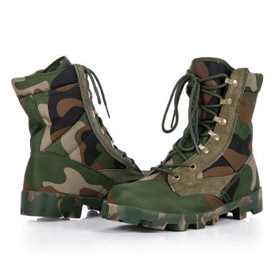 China CUSHIONING High Quality Leather Oxford Army Military Boots And Military Outdoor Climbing Hiking Boots for sale