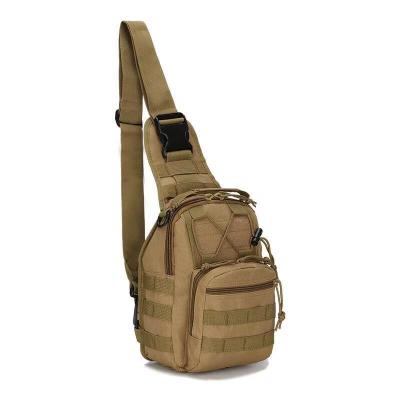 China Wholesale Waterproof Tactical Bags Tactical Molle Cross Chest Messenger Shoulder Backpack Bag Sling Body Pouch for sale