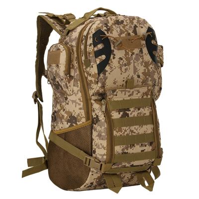 China 45L 800D Outdoor Sport Molle Waterproof Travel Backpack Military Tactical Camping Oxford Hiking Hiking Rucksack Mochila AR Bag for sale