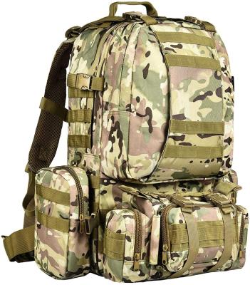 China Wholesale Oxford Cloth Stain Outdoor Tactical Backpack Encrypted Military Sports Backpack Oxford Cloth Camouflage Wear Resistant Backpack for sale