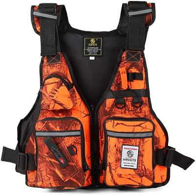 China Lightweight Mesh Fishing Vest Breathable Fly Fishing Vest Multi-pockets for sale