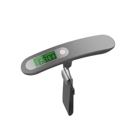 China Weight Measuring ABS LCD Display Portable Classic Strap 50kg Digital Hanging Scale for sale