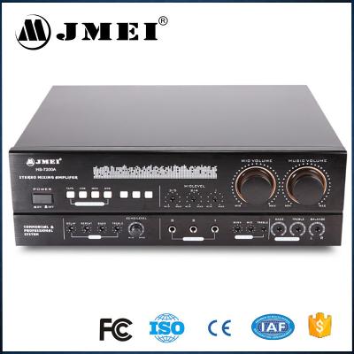 Chine effet stéréo 200W X 2/8ohm d'amplificateur de mélangeur de karaoke d'amplificateur du Subwoofer 3U à vendre