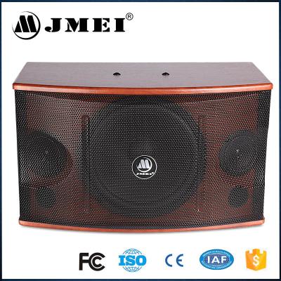 China 100W Karaoke Loudspeaker Wood KTV Stage Speaker Audio Sound PA System for sale