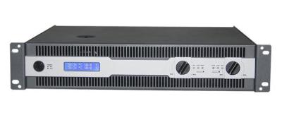 China Aluminium Alloy Panel Class H Audio Amplifier 400W Power Amp With LED Display for sale