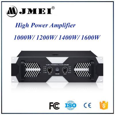 China Professional Stage Bar Class H Audio Amplifier , 1000w 1200w 1400w 1600w Amp for sale