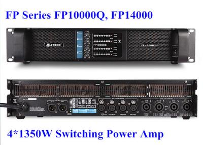 China Professional 4 Channel Class TD 2U Switching Power Amplifier FP10000Q FP14000 for sale