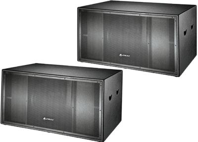 China Caja del altavoz de graves del artículo 18 para la sensibilidad de sistema 103db en venta