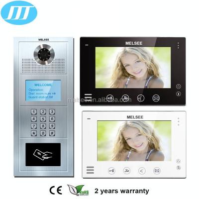 China Compatible with POE IP Intercom Android/IOS Devices POE Building Digital Door Phone Video Intercom Visual Intercom. for sale