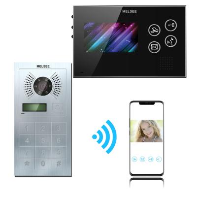 China Outdoor video intercom villa WIFI door phone smart doorbell station phone APP support for sale