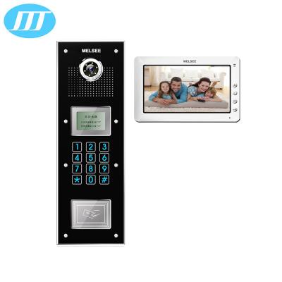 China Calling Cat5 Cat6 Cable Video Door Phone Doorbell Apartment Intercom for sale