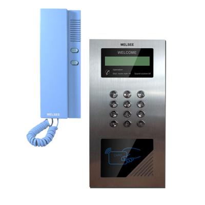 China Alum Alloy Audio Analog Audio Doorbell Telephone Multi Apartment and Buildings. for sale