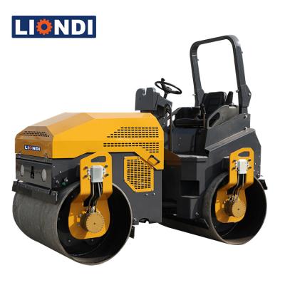 China Building Material Shops Mini Double Drum Road Roller Vibratory Road Roller for sale