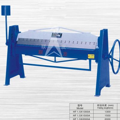 China CA-125 hand wheel machine plate press flat processing crimping bending machine, metal hardware shearing machine, plate bending machine for sale