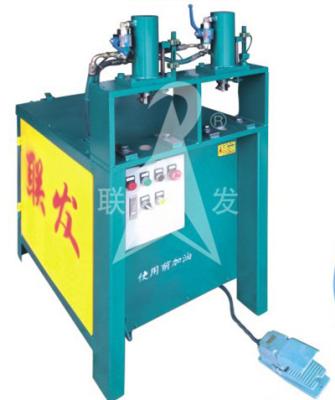 China Pipes Processing CA-0118 Hydraulic Half-automatic Tube Punching Machine, Tube, Sheet Metal, Stainless Steel Square Pipe Punching Machine for sale