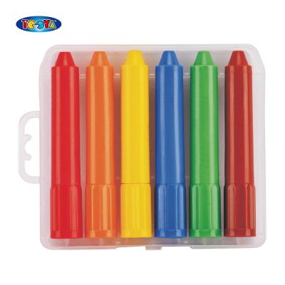 China 3IN1 BRIGHT SILKY COLOR OIL PASTEL 6 COLORS SET IN PP BOX for sale