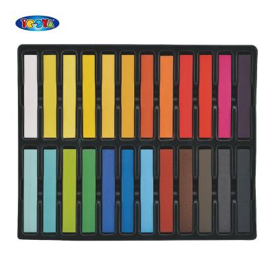 China 24COLOR BRIGHT COLORS MARK PASTEL CHALK SET IN PP BOX for sale