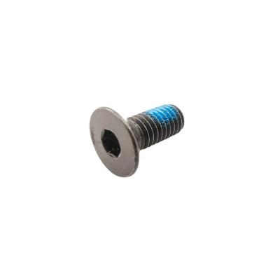 China Manufacturer Direct Sale M6 Flat Hex Socket Head Nylock Machine Screw Flat Galvanized Black for sale