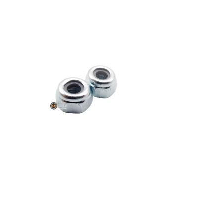 China Health Care Nylon Insert Lock Nut M4 M5 M6 M8 M10 M12 Wholesaler Galvanized Hex Nut for sale