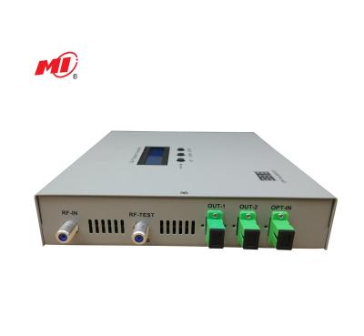 China Mini 1310nm optical transmitter 2 outports MIC-ORT-1013 for sale