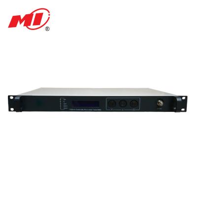 China HFC System 1550nm Externally Modulated Optical Transmitter With 1 Output Port, 1x9dBm DMTX 1x9dBm for sale