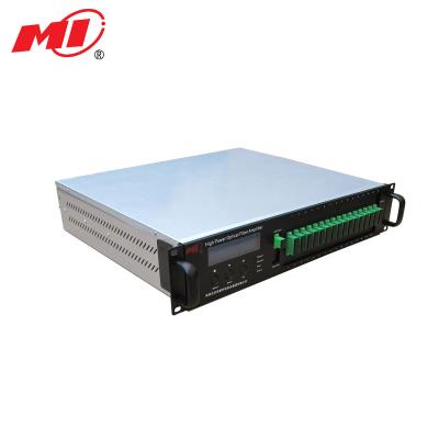 China Rule EDFA 1550nm Port Optical Amplifier EDFA WDM 16 MIC-HA2137-16 for sale