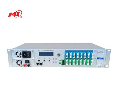 China High Power Fiber Amplifier EDFA Outdoor Outdoor WDM 32 PORT for sale