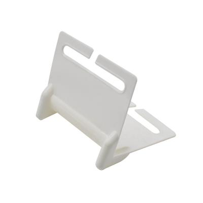 China Transport Protection 4 Inch PP White Plastic Comer Protective Covers With Oblique Scissors for sale