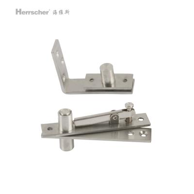 China Modern 80kg Bearing Weight 360 Degree 304 Stainless Steel S-hole Pivot Hinge For Door Metal Wood Door for sale