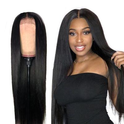 China Manufacturer 10-30 Inch Silky Straight Hair China Wig Long Black 100% Virgin Hair Wig for sale