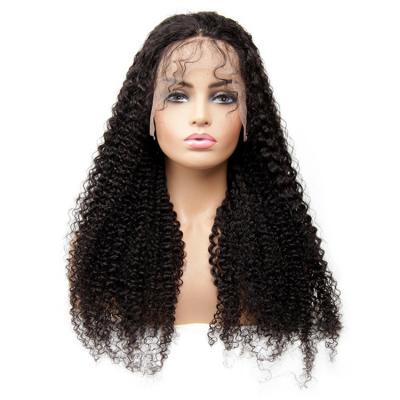 China No rejection. No tangling. Soft and shiny. Hot Selling Virgin Curly Curly Hair Wigs HD Transparent Full Lace Wig for sale