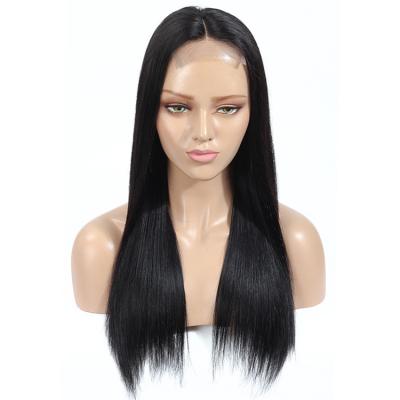 China Best Price 4*4 Lace Closure Wig High Quality Straight Soft Thick Sheer Straight Brazilian Hair Long For Women for sale