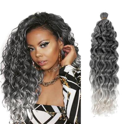 China No rejection. No tangling. Soft and shiny. Wholesale Synthetic Hair Extensions Hawaii Surf Crochet Braiding Hair for sale