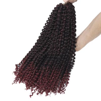 China Non Rough Hot Selling Synthetic Hair Crochet Hair Passion Twist Hair Braiding Extension for sale